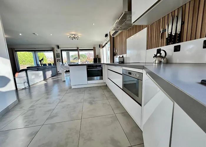 וילה Maison Moderne Au Calme Avec Billard, Jacuzzi, Bain A Remous, Piscine, Babyfoot