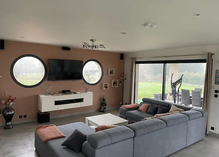 וילה Maison Moderne Au Calme Avec Billard, Jacuzzi, Bain A Remous, Piscine, Babyfoot *